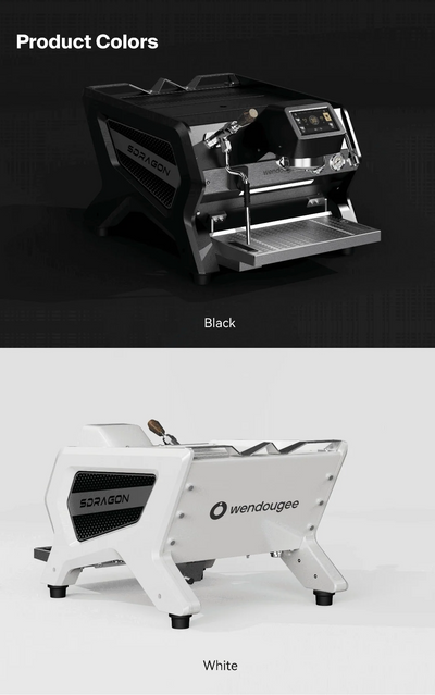 Wendougee Sdragon – Gewerbliche Espressomaschine für ein kleines Kaffeeunternehmen