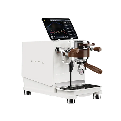 Wendougee DATA S White coffee machine with a tablet